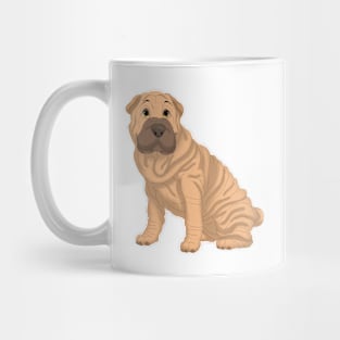 Fawn Shar-Pei Dog Mug